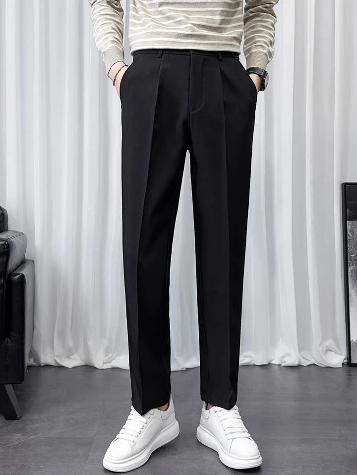 Semi formal black pants discount