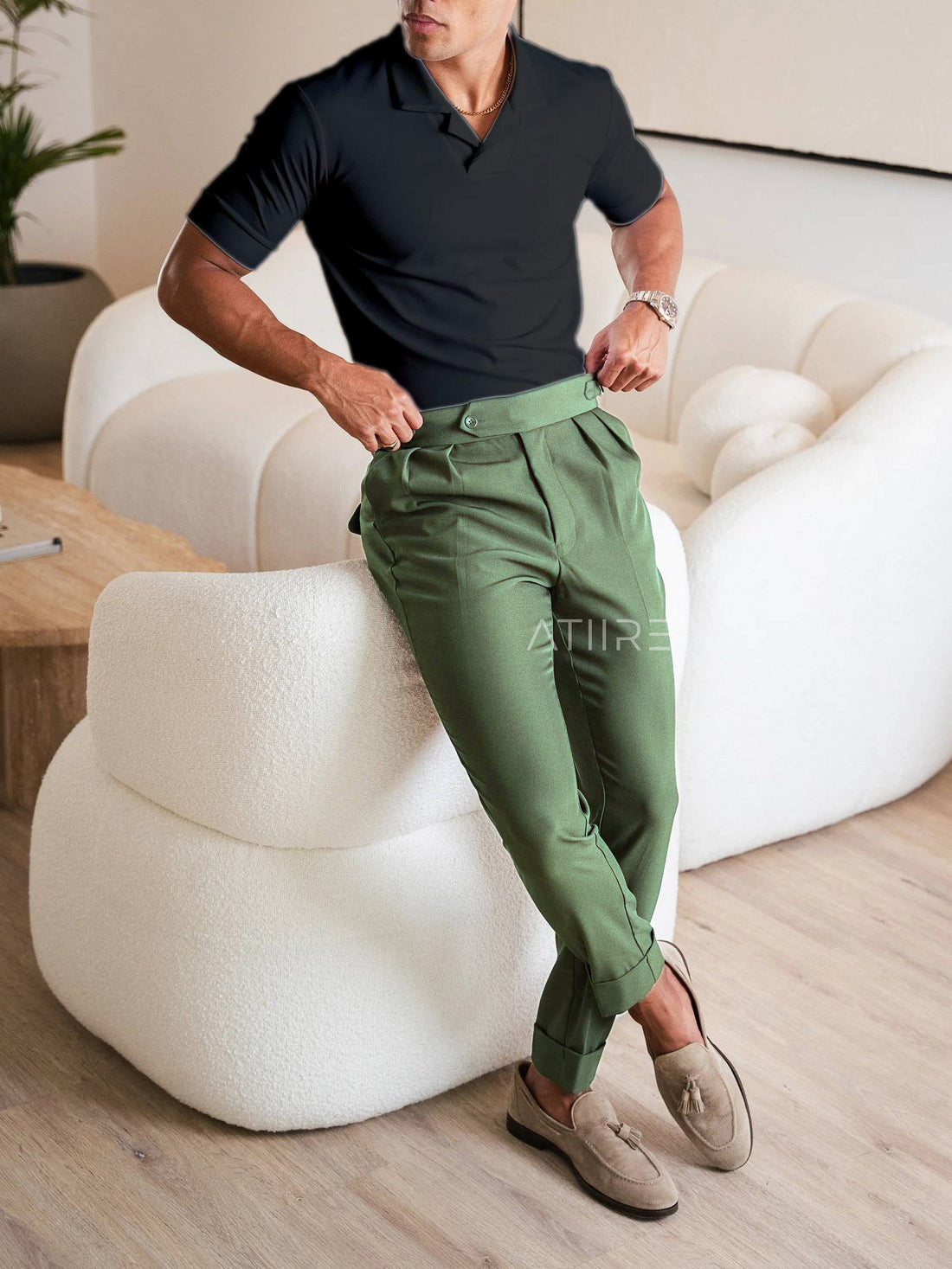 PISTA SIGNATURE ITALIAN GURKHA PANTS BY ATIIRE