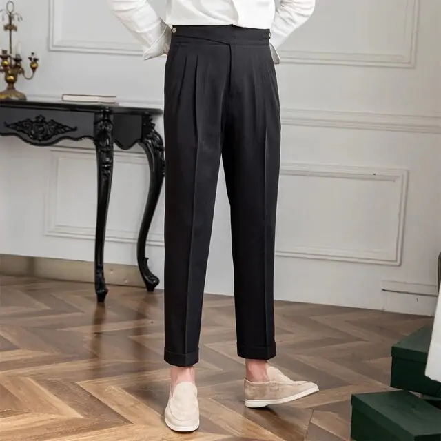 CLASSIC BUTTONED GURKHA PANTS BY ATIIRE