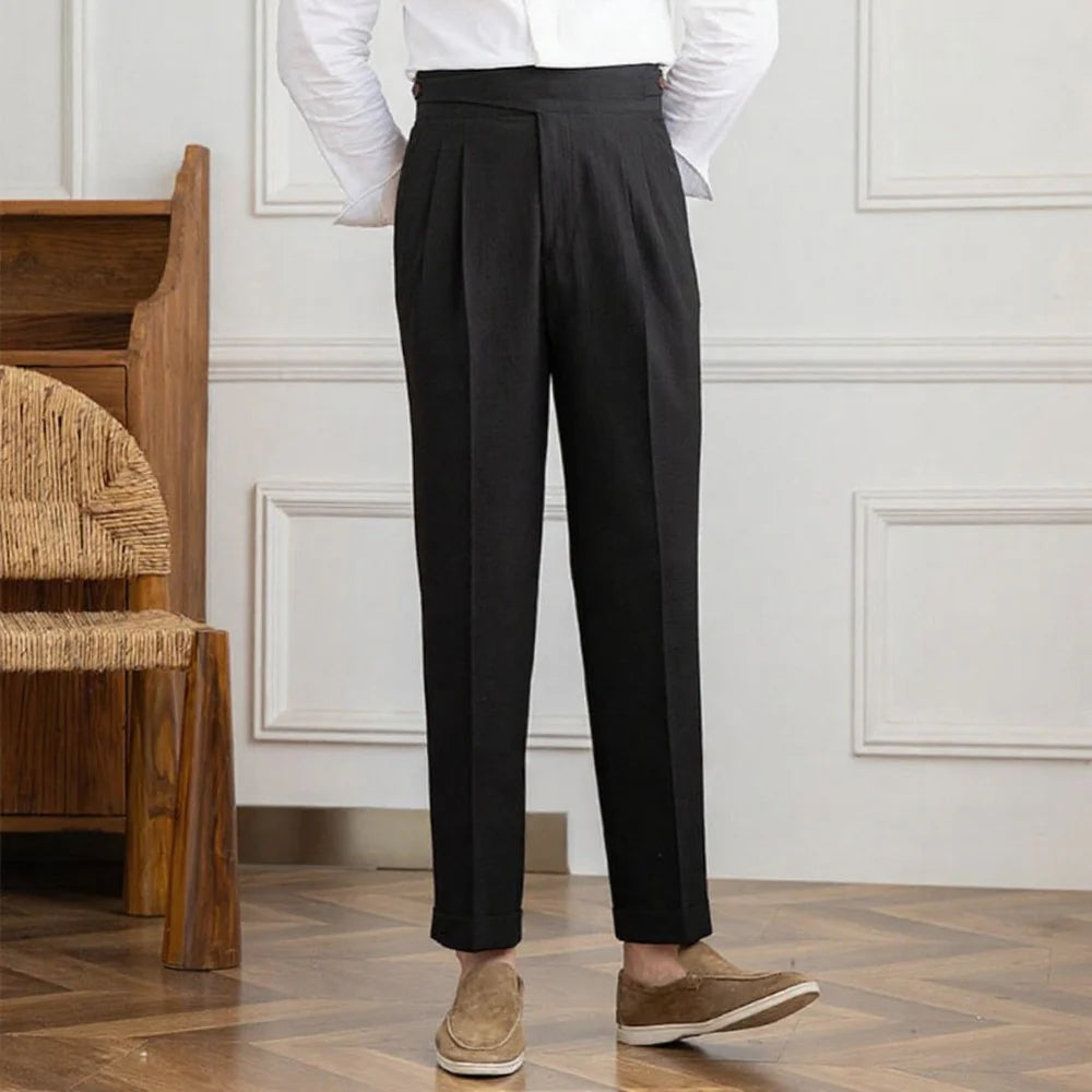 CLASSIC BUTTONED GURKHA PANTS BY ATIIRE